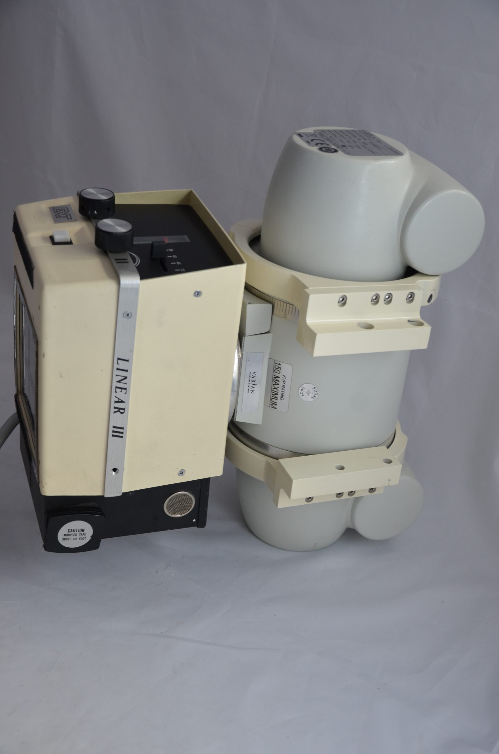 Varian X-ray tube with collimator